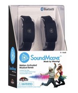 NEW Genuine CraZArt SoundMoovz Motion-Activated Musical Bandz BMZ001 Black - $27.45 CAD
