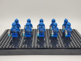 10pcs Star Wars Senate Commandos Senate Guard Custom Minifigures Toys - $22.99