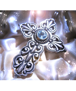 HAUNTED ANTIQUE CROSS AURELIS GATE ASCENSION HIGHEST MAGICK WITCH CASSIA4 - $765.55