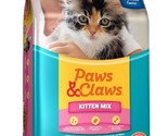 Paws &amp; Claws 11000021 Kitten Mix Chicken Formula 15 Pounds Package Dry C... - £28.19 GBP