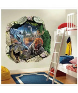 Dinosaur Land Wall Sticker Art Vinyl Decals Kids Bed Room Wall Décor Hom... - $18.65
