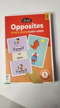 Hinkler Explore Jr. Explorers Opposites Teachers Flash Slide &amp; Learn Cards! - $9.90