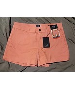 Gap Relaxed Girlfriend Pink Twill Shorts   Women’s Juniors Size 2 NWT - $17.63 CAD