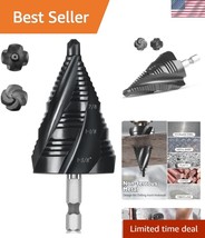 Cobalt M35 1-3/8” Step Drill Bit with TiAlN Coating - Precision Metalwor... - $51.00