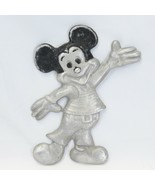 Mickey Mouse Metal Figure Handmade  7-1/2&quot; Tall x 6-1/2&quot;  Hand to Hand - $38.21