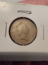 Great Britain ~ One Pound Coin ~ 1985~ Elizabeth II UK 1980s VTG - $11.75