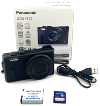 Panasonic Lumix Dmc ZS40 Digital Camera Leica Wi Fi Gps 30X Zoom Iob - £226.76 GBP