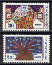 Czechoslovakia 1945-1946 MNH BRNO National Stamp Expo ZAYIX 0224M0050M - £1.30 GBP