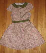 Smiffy&#39;s 40&#39;s1940&#39;s Era Girls Costume Flower Dress Size 4-6 - £10.26 GBP