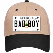 Bad Boy Georgia Novelty Khaki Mesh License Plate Hat - £23.17 GBP