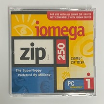 Iomega 250 MB Zip Disk PC Formatted - £7.69 GBP