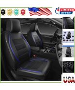 Wrinkle-Resistant PU Leather Car Seat Covers - Easy Install for Trucks/Vans - $90.91 CAD