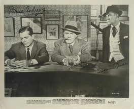 Vincent Price &amp; Dana Andrews Signed Photo X2 - While The City Sleeps w/COA - £251.26 GBP