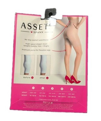 Assets by Spanx Nude High Waist Shaping Sheers Sz 4 Pantyhose New #269B Item image 3
