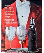 Tab coca cola red tuxedo bottle tab company-1964 Vintage Print Ad - $10.84