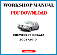 Chevrolet Cobalt 2005 2006 2007 2008 2009 2010 Service Repair Workshop Manual - £6.12 GBP