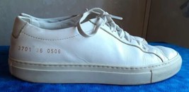Woman by Common Projects Achilles Sneakers Size 36  Leather White RR - £63.30 GBP