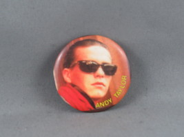 Vintage Band Pin - Andy Taylor Head Picture - Celluloid Pin  - $19.00