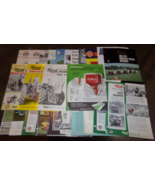 26-lot 1960&#39;s-2000&#39;s small spreader brochures in nice shape used - $9.89