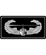 ARMY AIR ASSAULT BLACK SILVER NEW MILITARY CAR METAL LICENSE PLATE MADE ... - £23.97 GBP