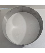 SS Adjustable 6.25 to 11.25 x3.25 Cake Mousse Mould Mold Ring Bakery Too... - $357.53 MXN