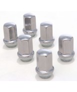 Set 6 GMC Sierra Factory Polished 14x1.5 New GM Lug Nuts OEM 9596070 - £16.24 GBP