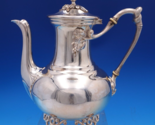 Marly by Christofle Silverplate Coffee Pot 9&quot; Tall x 8 3/4&quot; (#8021) - $385.11