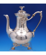 Marly by Christofle Silverplate Coffee Pot 9&quot; Tall x 8 3/4&quot; (#8021) - $7,332.30 MXN