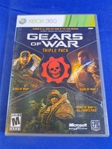 Gears of War Triple Pack (Microsoft Xbox 360, 2011) - $18.69