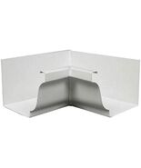 AMERIMAX HOME PRODUCTS 33201 5-Inch Galvanized Inside Mitre, White - $40.26 CAD