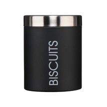 Premier Housewares Liberty Biscuit Canister - Black  - £29.16 GBP