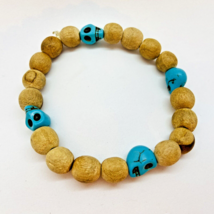 Palo Santo Beads Bracelet | Skull | 8mm beads - £18.97 GBP