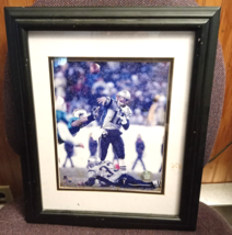 FRAMED OFFICIAL LICENSED PRODUCT NFL FOOTBALL PHOTO FILE TOM BRADY - $48.50