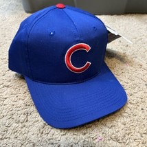 NWT New Chicago Cubs Hat Baseball Cap Adjustable Snap Back Blue Outdoor Caps - £15.08 GBP