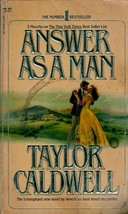Answer As A Man by Taylor Caldwell / 1982 paperback Historical Romance - £0.88 GBP