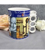 Vintage Ashdale 2000 Millennium Time Line Commemorate Coffee Mug Tea Cup... - £13.66 GBP