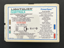 Lightolier GTL142PTUNV Compact Fluorescent Dimming Ballast 1 Lamp  120/277v - $149.60