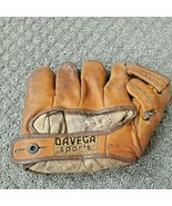 Vintage  1940&#39;s DAVEGA Sports NYC D74 Left Hand Baseball Glove - £62.73 GBP