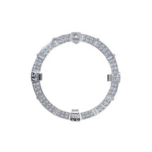 2.00 Carat Round Diamond Bezel for Breitling Super Avenger A13370 Stainless Stee - £1,499.34 GBP