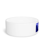 Custom-Designed Elegant White Ceramic Pet Bowl - £43.54 GBP