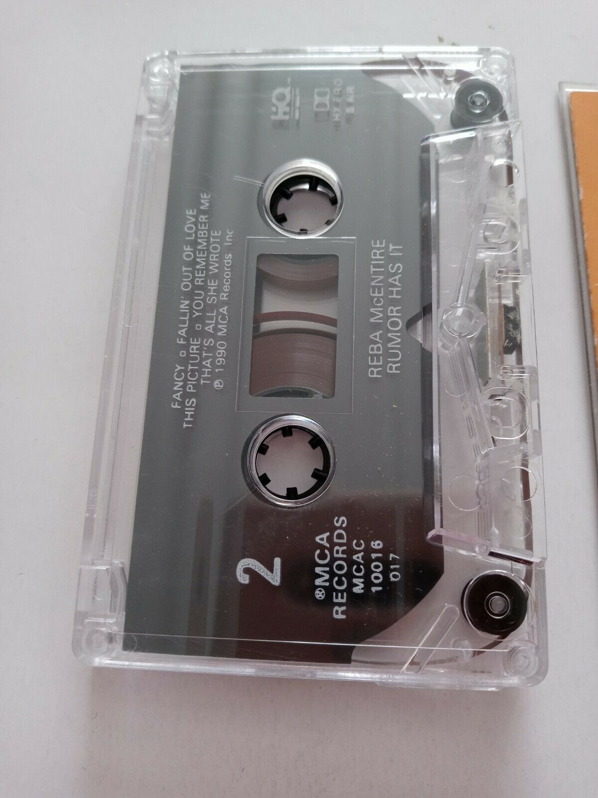 Rumor Has It Reba McEntire (Cassette 1990, MCA Records) Item image 7