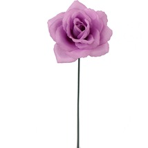 Lilac Silk Rose Picks | 50 Pack - 8in x 3in. - £27.31 GBP