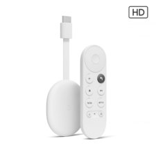 Brand New - Chromecast with Google TV (HD) - Streaming Device (Snow) - £22.79 GBP