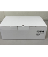 138A Black Toner Cartridge 2-Pack Compatible Replacement HP 138A W1380A - $716.62 MXN