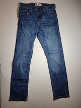 Levis 511 Performance Slim Fit Dark Wash Blue Jeans Boys Sz 16 Mens 28x30 READ - $17.99