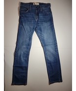 Levis 511 Performance Slim Fit Dark Wash Blue Jeans Boys Sz 16 Mens 28x3... - $17.99