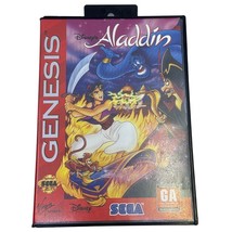 Aladdin Sega Genesis Complete Video Game - £19.65 GBP