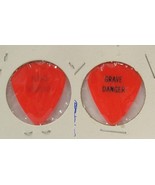 GRAVE DANGER - VINTAGE OLD CHRIS HERRINGTON CONCERT TOUR GUITAR PICK *LA... - $15.00
