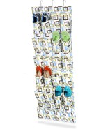 Honey-Can-Do Over The Door Shoe Organizer/Storage Rack, Green Blue Brown... - $18.99 CAD