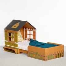 Cardboard Bed for children HOUSE - printed Set 10 pcs. - £260.49 GBP